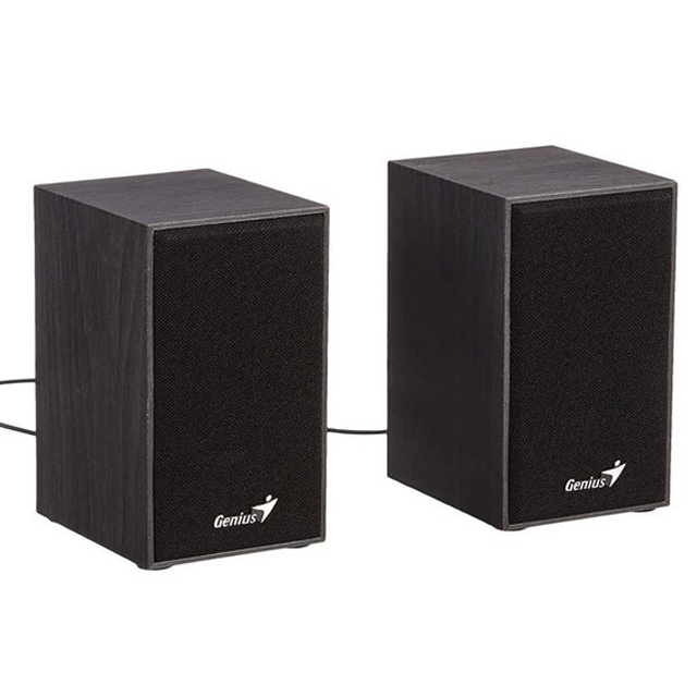 Parlantes Genius SP-HF180 Noble Black USB 6 Watts