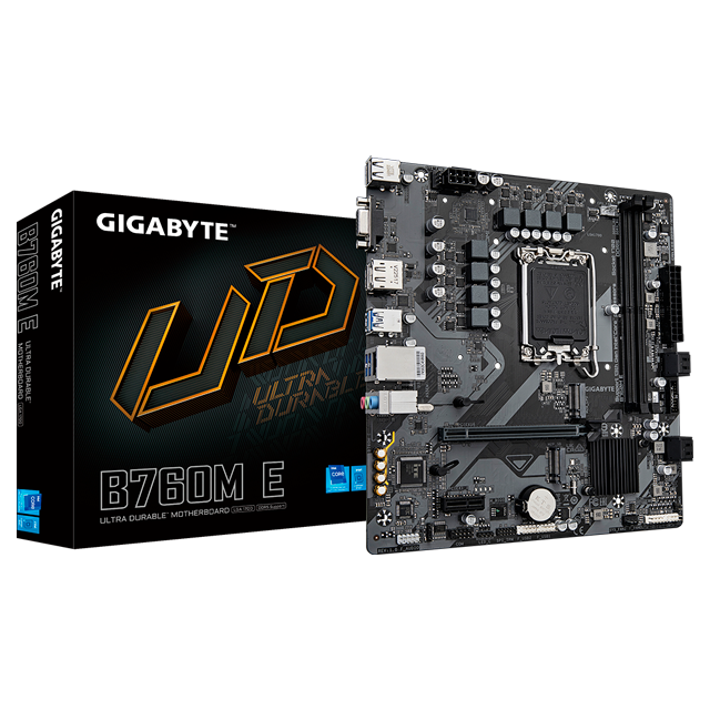 MOTHER GIGABYTE B760M E DDR5 (12/13/14VA GEN) LGA1700
