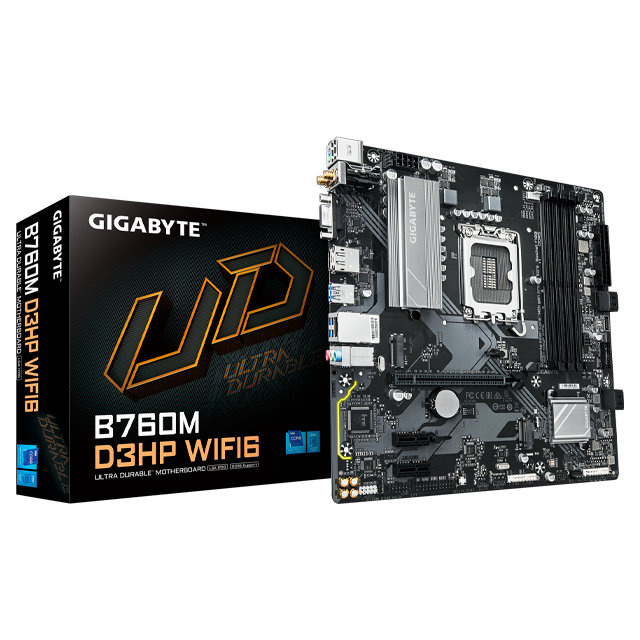 MOTHER GIGABYTE B760M D3HP WIFI6 DDR5 (12/13/14VA GEN) LGA1700