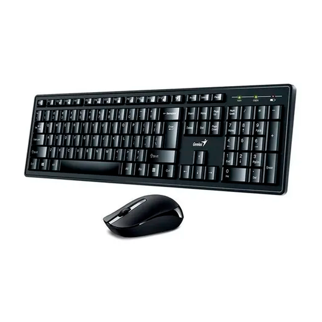 KIT TECLADO Y MOUSE GENIUS KM-8200 WIRELESS DUAL COLOR