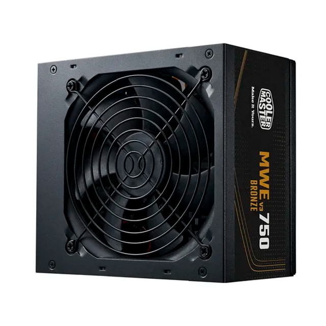 FUENTE COOLER MASTER MWE V3 750W 80 PLUS BRONZE ATX 3.1