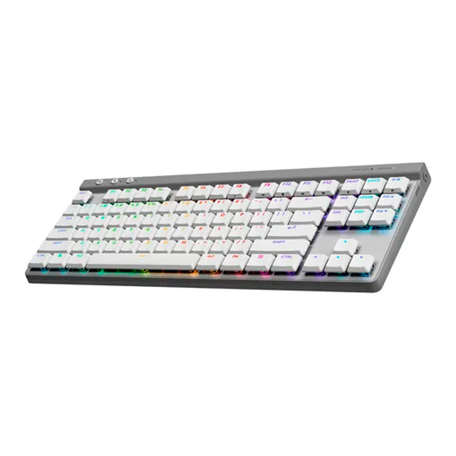 Teclado Logitech G515 Mecánico RGB Lightspeed TKL Inglés White 920-012535 — foto 2