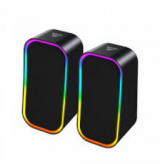 Parlantes Fantech Groove GS304 Black RGB 3.5mm/USB Bluetooth
