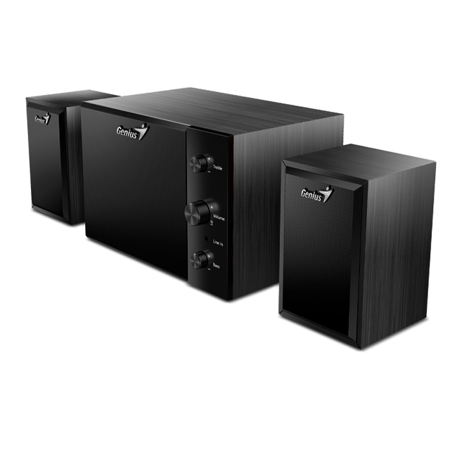 Parlantes Genius SW 2.1 350 10w Negro