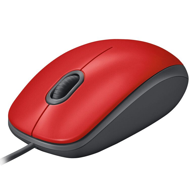 Mouse Logitech M110 Silent Red USB — foto 3