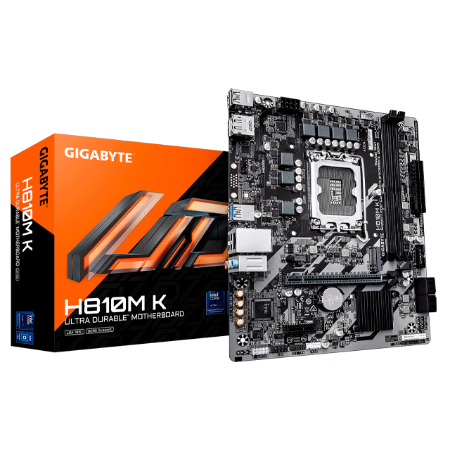 MOTHER GIGABYTE H810M K GEN5 DDR5 LGA1851