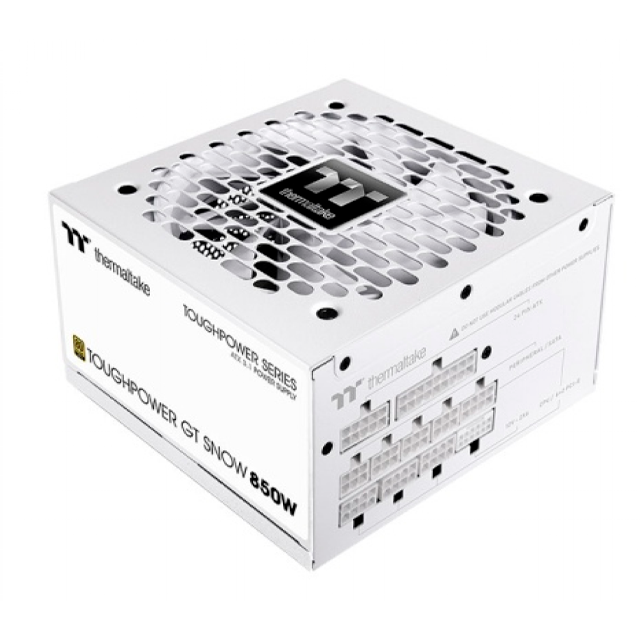 FUENTE THERMALTAKE TOUGHPOWER GT 850W 80 PLUS GOLD WHITE ATX 3.1 PCIE 5.1 FULL MODULAR