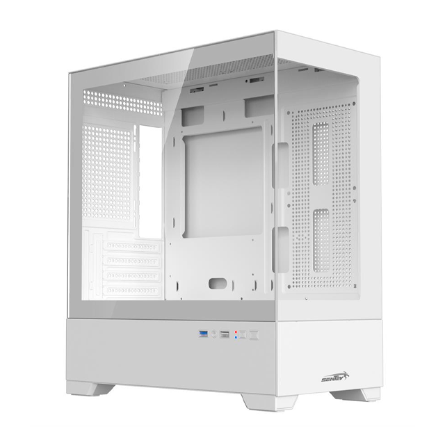 GABINETE SENTEY H30 WHITE TEMPLADO USB 3.0 (SIN COOLERS)