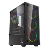 Gabinete Raptor Sentinel Templado 4x12cm RGB