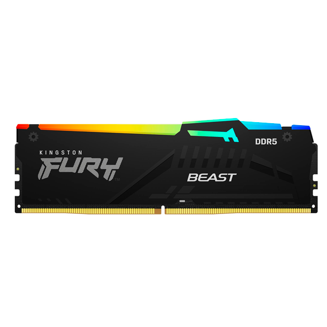 MEMORIA RAM KINGSTON 32GB DDR5 6000MHZ FURY BEAST RGB