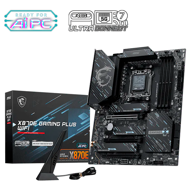 MOTHER MSI X870E GAMING PLUS WIFI AM5