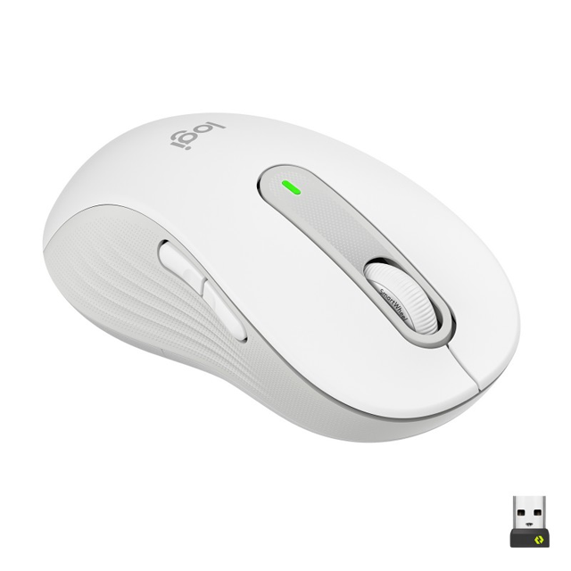 Mouse Logitech M650 Large White Wireless 910-006233 — foto 3