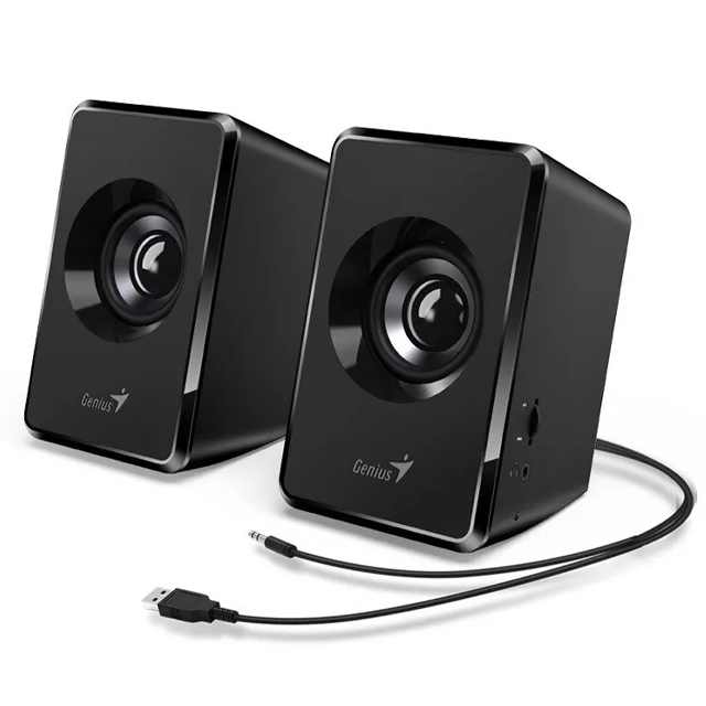 PARLANTES GENIUS SP-U125 USB BLACK