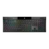 Teclado Corsair K100 Air Wireless Mecánico RGB Ultradelgado Cherry MX Ultra Low Profile