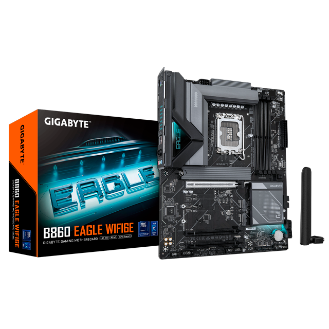 MOTHER GIGABYTE B860 EAGLE WIFI6E 1.0 DDR5 LGA1851