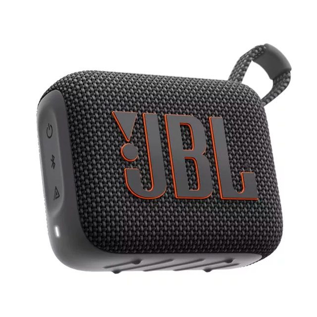 Parlante Portátil JBL Go 4 Bluetooth Negro Inalámbrico Waterproof