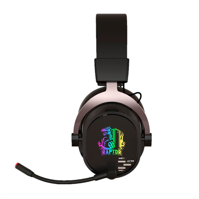 Auricular Gamer Raptor Inferno PRO X 7.1 Negro Wireless c/Dongle