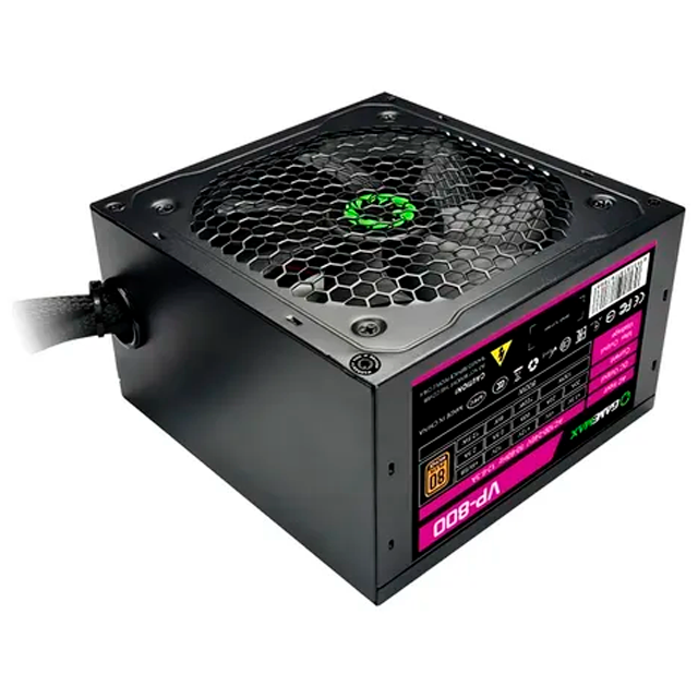 FUENTE GAMEMAX VP-800 800W 80 PLUS BRONZE