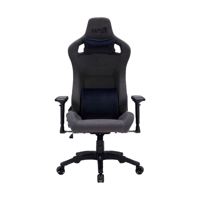 SILLA GAMER RAPTOR THRONE R20 TELA NEGRA