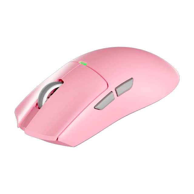 Mouse Fantech Tanto S WG13S Wireless Pink Dock RGB Bateria 8K 26000 DPI Sensor PixArt