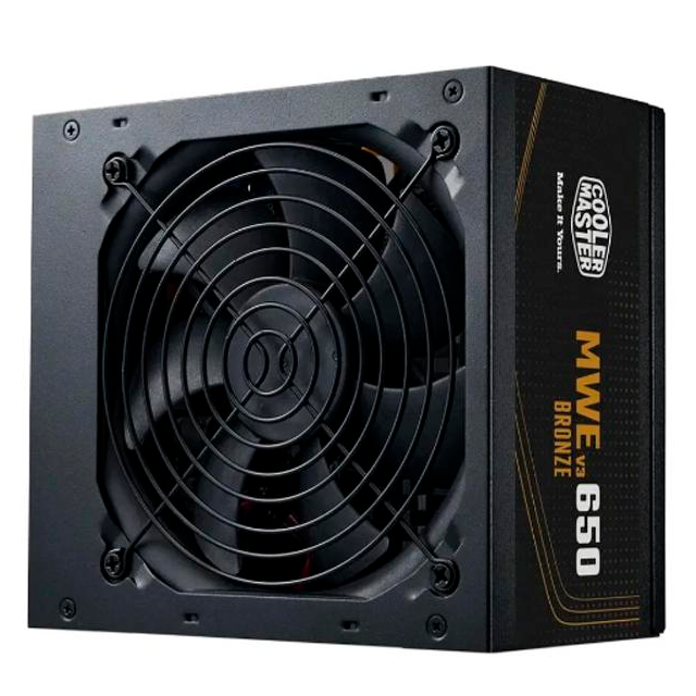 FUENTE COOLER MASTER MWE V3 650W 80 PLUS GOLD ATX 3.1