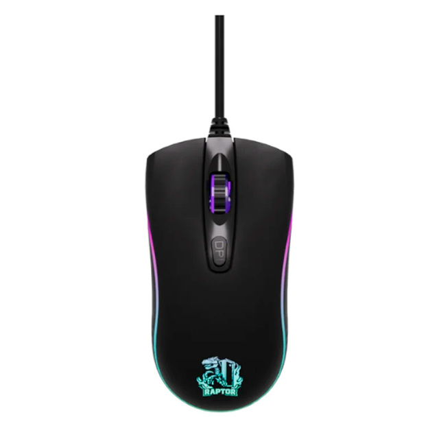 MOUSE RAPTOR STORM GRIP 4 BOTONES 3600 DPI