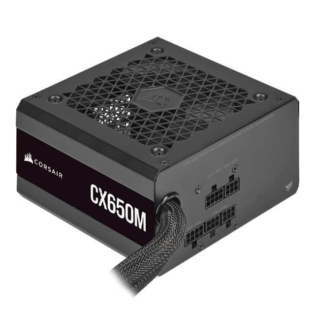 FUENTE CORSAIR CX650M 650W 80 PLUS BRONZE ATX 3.1 PCIE 5.1 SEMI MODULAR