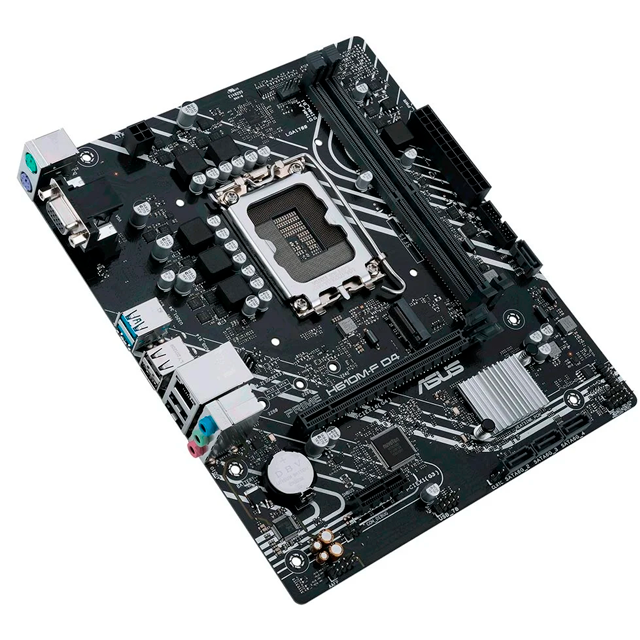 Mother ASUS PRIME H610M-F D4 R2.0 DDR4 (12/13/14va Gen) LGA1700 — foto 2
