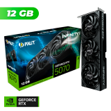 Placa de Video Palit NVIDIA GeForce RTX 5070 INFINITY 3 12GB GDDR7 + Control Resonant Bundle