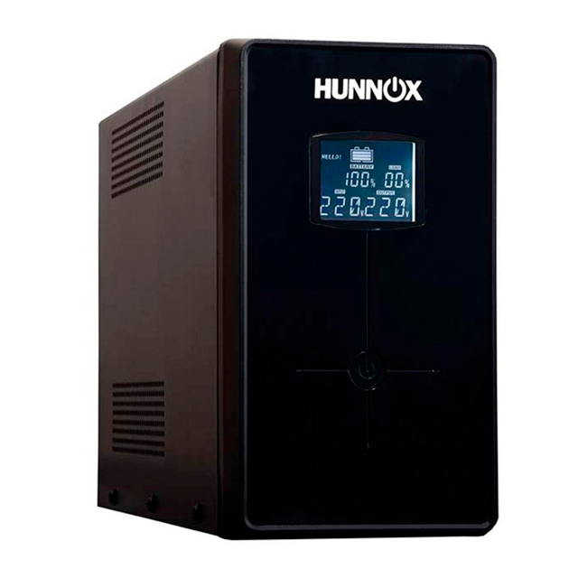 UPS ESTABILIZADOR HUNNOX 650VA LCD C/USB