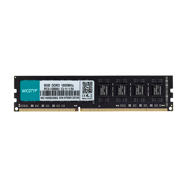 MEMORIA RAM WICGTYP 8GB DDR3 1600MHZ