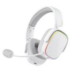 SPRING SALE AURICULARES FANTECH HARMONY WHG02 WHITE RGB WIRELESS BLUETOOTH PC/PS4/PS5/XBOX/SWITCH/MOBILE
