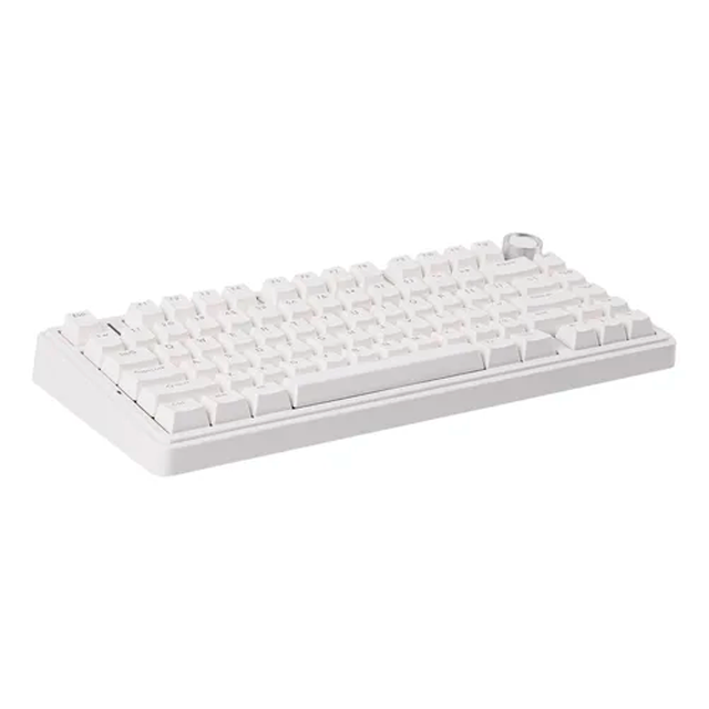 Teclado Aula F75 Wired Blanco Mecánico 75% Rainbow RGB Switch Red Inglés — foto 3