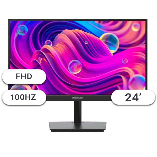MONITOR HIKVISION 24 DS-D5024F2-1V2 100HZ VGA/HDMI