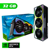 Placa de Video Palit NVIDIA GeForce RTX 5090 GAMEROCK 32GB GDDR7