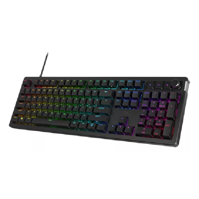 TECLADO HYPERX ALLOY RISE 100 RGB MECÁNICO SWITCH HYPERX RED