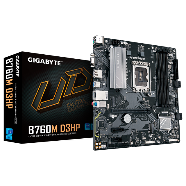 MOTHER GIGABYTE B760M D3HP DDR4 (12/13/14VA GEN) LGA1700