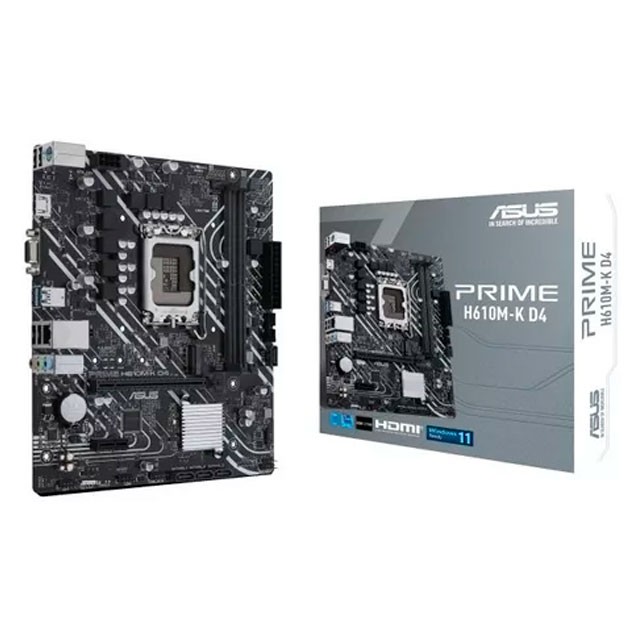 MOTHER ASUS PRIME H610M-K D4 DDR4 (12/13/14VA GEN) LGA1700