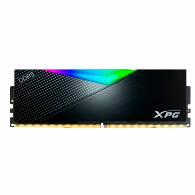 MEMORIA RAM ADATA XPG 16GB DDR5 7200MHZ LANCER RGB BLACK EXPO