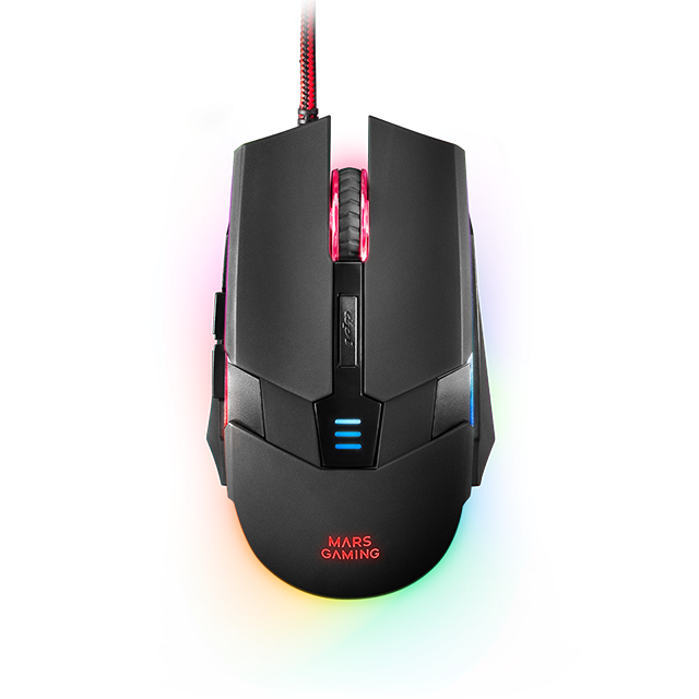 MOUSE GAMER MARS GAMING MM116 RGB 3200 DPI USB