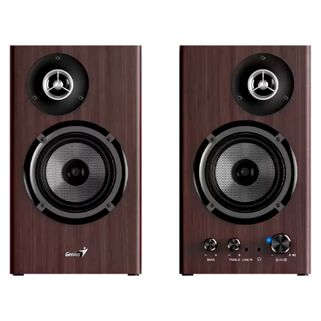 Parlantes Genius SP-HF1812BT Bluetooth 50W Dark Brown