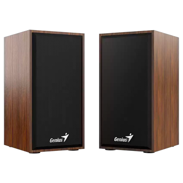 PARLANTES GENIUS SP-HF180 DARK COFFEE USB 6 WATTS