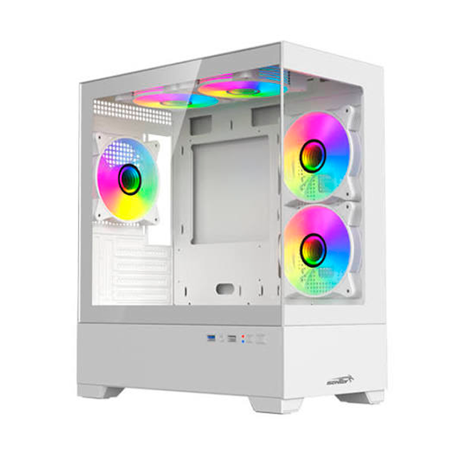 GABINETE SENTEY H30 WHITE TEMPLADO 5X12CM ARGB