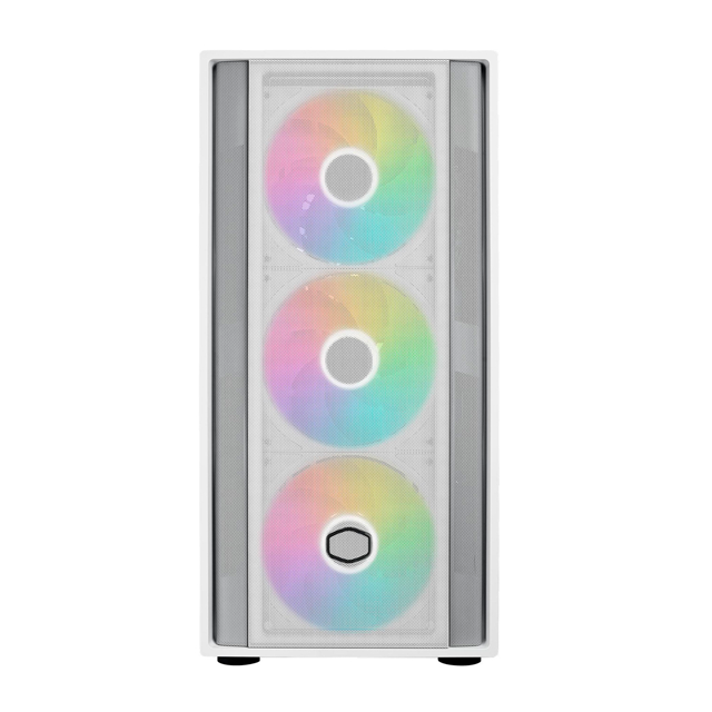 Gabinete Cooler Master MasterBox 600 White E-ATX 3x14cm ARGB + 1x12cm ARGB