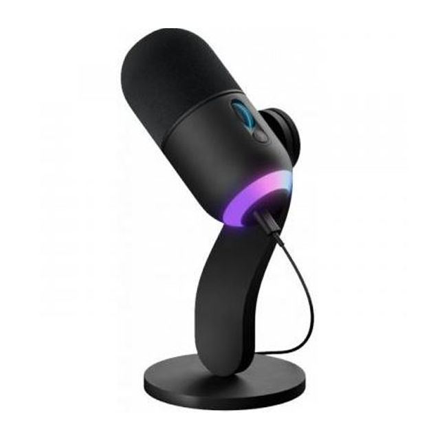 Micrófono Logitech Yeti GX RGB Black p/Streaming PC