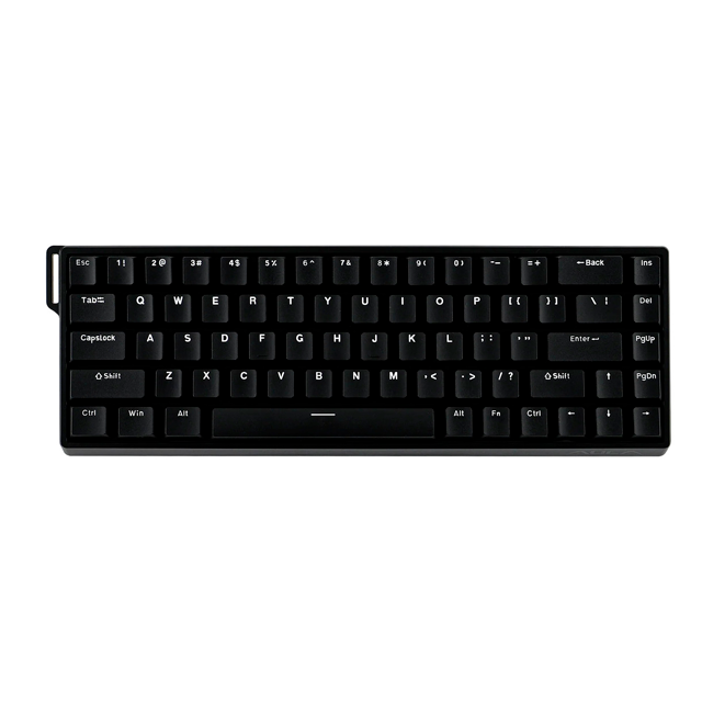 Teclado Aula WIN68HE Black 65% Magnético Switch Greywood