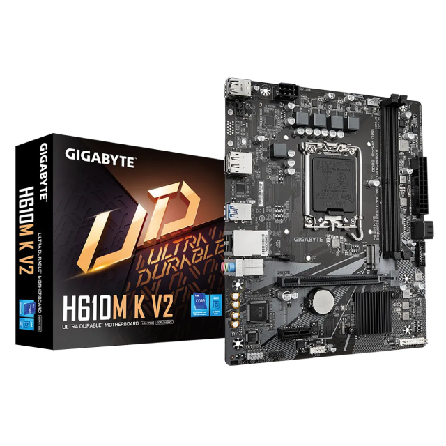MOTHER GIGABYTE H610M K V2 DDR5 (12/13/14VA GEN) LGA1700