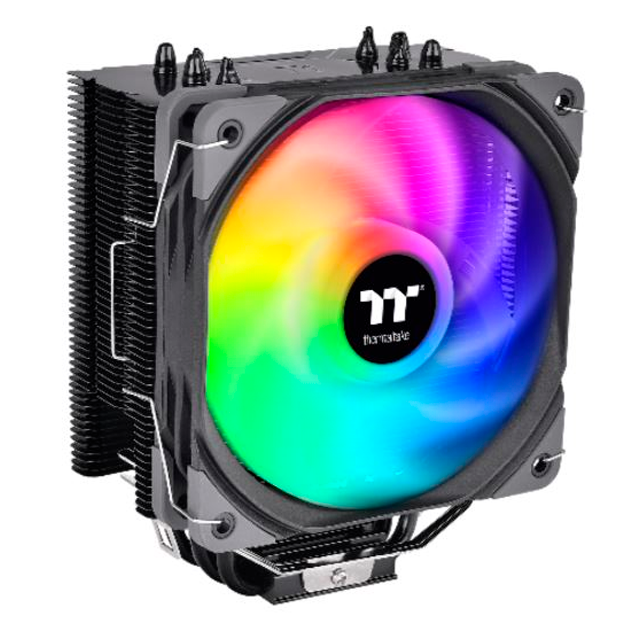 COOLER CPU THERMALTAKE UX200 SE BLACK ARGB LIGHTING 1X12CM LGA1200/1700/1851/AM4/AM5