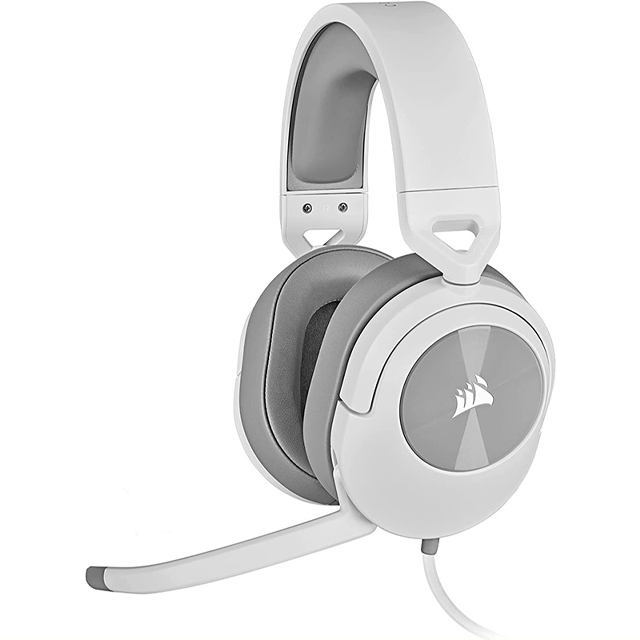 AURICULARES CORSAIR HS55 GAMING SURROUND 7.1 WHITE