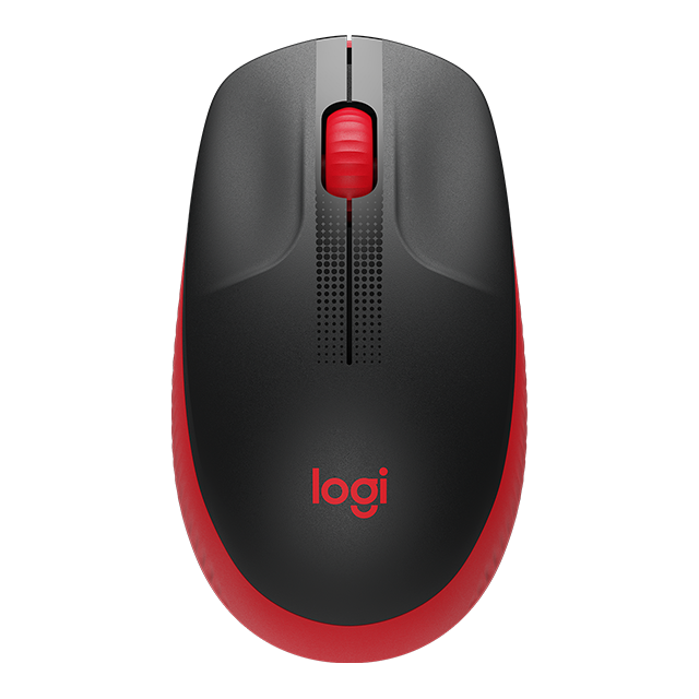 MOUSE LOGITECH M190 RED WIRELESS INALÁMBRICO USB